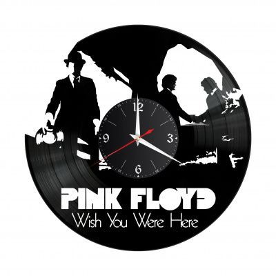 Часы настенные "Группа Pink Floyd" из винила, №2