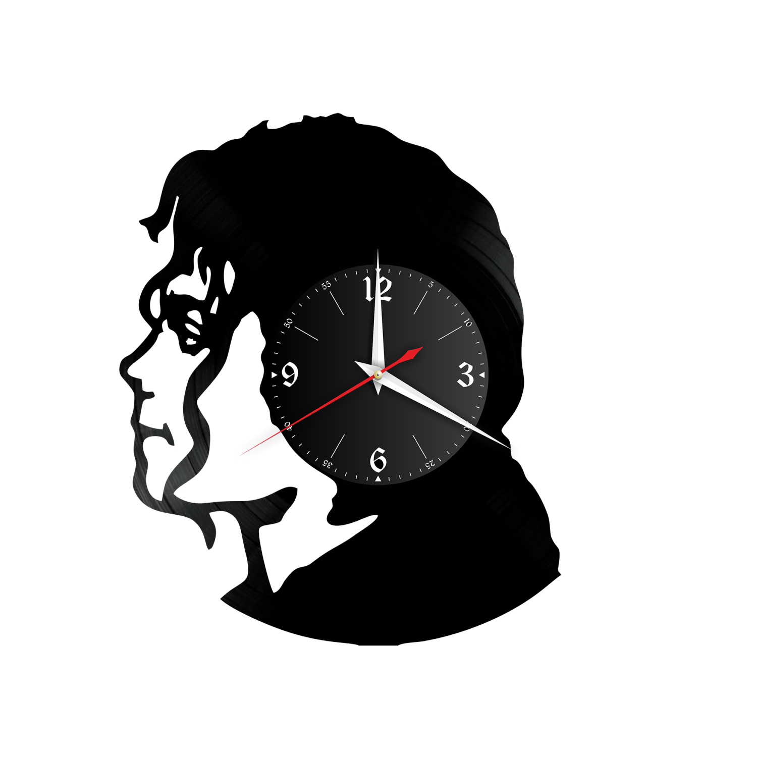 Часы настенные "Майкл Джексон" из винила, №3 VW-10236