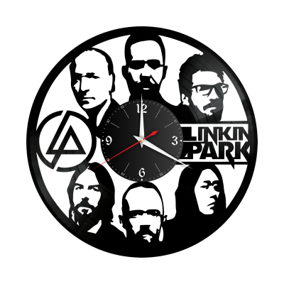 Часы настенные "группа Linkin Park" из винила, №5