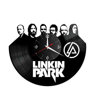 Часы настенные "группа Linkin Park" из винила, №3